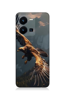 Vivo Y35 Uyumlu Silikon Kılıf Uçan Kara Kartal Vivo Y35 Uyumlu Silikon Kılıf Uçan Kara Kartal