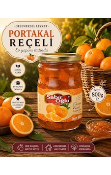 Sabıroğlu Portakal Reçeli Net 800 Gr Kavanoz
