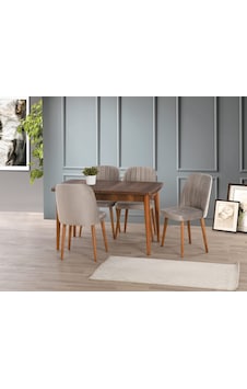 Barok Ceviz 70 110+30 Kelebek Açılır Masa Barok Ceviz Barok Ceviz 70 110+30 Kelebek Açılır Masa Barok Ceviz