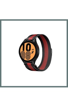 Ventra Watch 20mm Metal Mıknatıslı Kordon - Siyah-kırmızı Ventra Ventra Watch 20mm Metal Mıknatıslı Kordon - Siyah-kırmızı Ventra