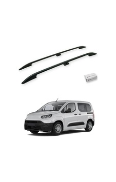 Turtle Toyota Proace City 2019-2025 / Kısa Şasi Tavan Çıtası Crown Siyah