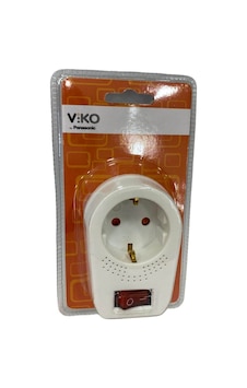 Viko Anahtarlı Tekli Topraklı Fiş-Priz Viko Anahtarlı Tekli Topraklı Fiş-Priz
