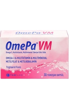 Omepa Vm 30 Yumuşak Kapsül Omepa Vm 30 Yumuşak Kapsül