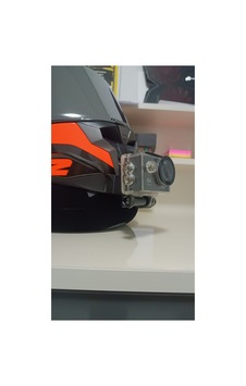 Challenger Kask Uyumlu Aksiyon Kamera Çene Bağlantı Aparatı Chin Mount Siyah - 790951336 Siyah