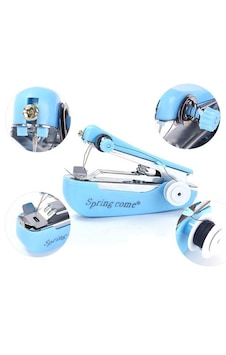 Spring Come Mini Kolay Seyehat Ve Ev Tipi El Dikiş Dikme Makinası Standart
