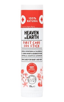 Heaven On Earth First Care Sos Stick-%100 Doğal Ve Organik İçerikli Anlık Yatıştırıcı Bak Heaven On Earth First Care Sos Stick-%100 Doğal Ve Organik İçerikli Anlık Yatıştırıcı Bak