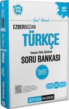 Pegem Türkçe Ezberbozan Soru Bankası 2026 Kpss Pegem Türkçe Ezberbozan Soru Bankası 2026 Kpss