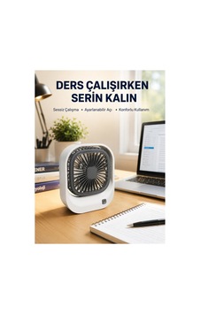 Şarjlı Masaüstü Fan 3 Kademeli Güçlü Hava Akışı - Hs08379190-3926 Renkli Şarjlı Masaüstü Fan 3 Kademeli Güçlü Hava Akışı - Hs08379190-3926 Renkli