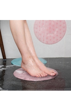 Tr Silikon Fırçalı Banyo Masaj Matı Ve Ayaklar İçin Topuk Masaj Tr Silikon Fırçalı Banyo Masaj Matı Ve Ayaklar İçin Topuk Masaj