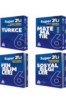 Örnek Akademi 6.sınıf Süper İkili Türkçe Matematik Fen Ve Sosyal Bilimler Seti 4 Kitap Örnek Akademi 6.sınıf Süper İkili Türkçe Matematik Fen Ve Sosyal Bilimler Seti 4 Kitap