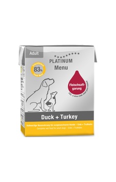 Platinum Ördekli Ve Hindili Köpek Yaş Maması 375 Gr Platinum Ördekli Ve Hindili Köpek Yaş Maması 375 Gr