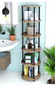 6 Raflı Yuvarlak Banyo Dolabı Rafı Banyo Düzenleyici Banyo Kileri Havlu Dolabı Atlantikçam 6 Raflı Yuvarlak Banyo Dolabı Rafı Banyo Düzenleyici Banyo Kileri Havlu Dolabı Atlantikçam