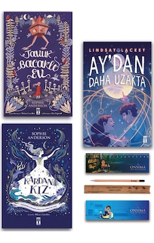 Genç Timaş Ay Dan Daha Uzakta - Tavuk Bacaklı Ev - Kardan Kız Set 3 Kitap Genç Timaş Ay Dan Daha Uzakta - Tavuk Bacaklı Ev - Kardan Kız Set 3 Kitap