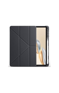 Aksesuarcim Pad X9a İle Uyumlu Kılıf Silikon Yumuşak Kalem Bölmeli Esnek 4 Farklı Stand Olabilen Tablet Kılıfı Siyah Sku: Zeusb0frnc5lm8 Arka Kapak