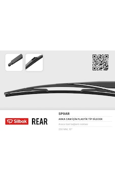 Silecek - 648 - Süpürgesi Arka Plastik Tip 200mm Peugeot 308 Iı 09/13 . Renault Mgn Iı 11/02 12/09 . Mgn - Csmo-tex - I V