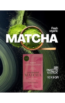 Forty Coffee Roastery Ceremonial Matcha 10 Stick X 9 G Toplam 90 G