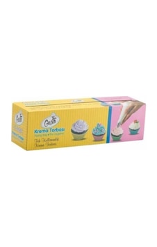 Tek Kullanımlık Krema Sıkma Torbası 72'li 50 X 26 Cm Diğer