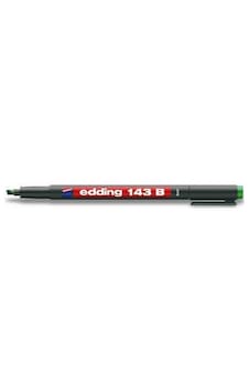 Edding 143b Kesik Uçlu Permanent Kalem Siyah Edding 143b Kesik Uçlu Permanent Kalem Siyah
