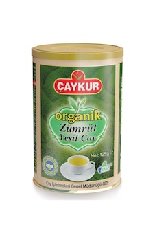 Çaykur Organik Zümrüt Yeşil Çay Teneke 12 x 125 G Çaykur Organik Zümrüt Yeşil Çay Teneke 12 x 125 G