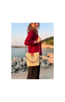 Bolca Emek Hasır Ee Emeği Kadın Günlük Çanta Bej - 921773088 Bej - 921773088 Bej