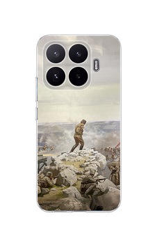 Xiaomi 17t Uyumlu Cephede Komutan Bağımsızlık Atatürk Baskılı Silikon Kılıf Renkli
