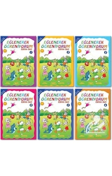 Eğlenerek Öğreniyorum Eğitim Seti 3-4 Yaş-6 Kitap Kod:208 /