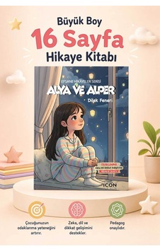 Alya Ve Alper - 16 Sayfa Eğitici Çocuk Hikaye Kitabı - Hediyeli Alya Ve Alper - 16 Sayfa Eğitici Çocuk Hikaye Kitabı - Hediyeli
