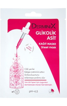 Derminix Glikolik Asit Kağıt Maske Derminix Glikolik Asit Kağıt Maske