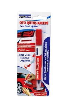 Vodaseal Araç Oto Rötuş Çizik Kalemi Metalik Kırmızı Boya Kalemi