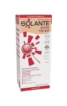 Solante Acnes Tinted Sun Care Lotion Spf50 50ml Solante Acnes Tinted Sun Care Lotion Spf50 50ml
