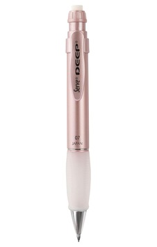 Deep Mekanik Kursun Kalm 07mm Metalik Roze Pembe Deep Mekanik Kursun Kalm 07mm Metalik Roze Pembe