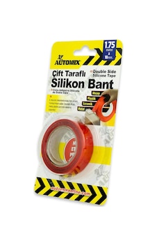 Automix Silikon Çift Taraflı Bant 18mm X 175 Cm Automix Silikon Çift Taraflı Bant 18mm X 175 Cm
