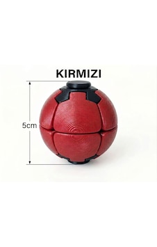 3d Baskı Push-spin Stres Topu - Spinner Ball - Oyuncak - Kırmızı 3d Baskı Push-spin Stres Topu - Spinner Ball - Oyuncak - Kırmızı