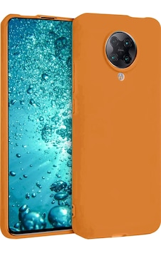 Cosmotex Newface Xiaomi Redmi K30 Pro Kılıf Nano İçi Kadife Silikon - Turuncu