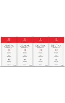 Deotak Classic Unisex Krem Deodorant 35 ML x 4 Deotak Classic Unisex Krem Deodorant 35 ML x 4