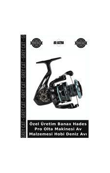 Özel Üretim Banax Hades Pro Olta Makinesi Av Malzemesi Hobi Deniz Avı 3000s Özel Üretim Banax Hades Pro Olta Makinesi Av Malzemesi Hobi Deniz Avı 3000s