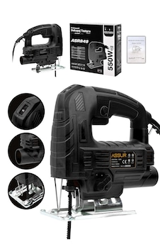 Assur ASR849 550W Elekrikli Dekupaj Testere Siyah