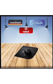 WISCO 6Y1959565F Ayna Ayar Düğmesi VW Fabia 00 04 WISCO 6Y1959565F Ayna Ayar Düğmesi VW Fabia 00 04