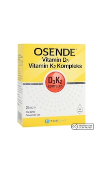 Osende D3 + K2 Kompleks 20 ML Damla Osende D3 + K2 Kompleks 20 ML Damla