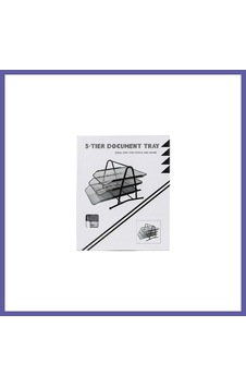 Bezos Metal 3 Lü Evrak Rafı Nıda Çok Renkli Bezos Metal 3 Lü Evrak Rafı Nıda Çok Renkli