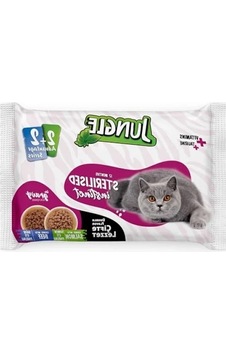 Çift Lezzetli Kedi Maması - Somon Ve Biftek 4 X 100 Gr 0.75 LT - 2.5 LT - 12 KG Çift Lezzetli Kedi Maması - Somon Ve Biftek 4 X 100 Gr 0.75 LT - 2.5 LT - 12 KG