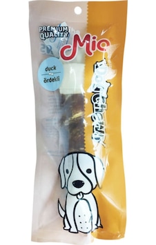Mio Ördekli Düğüm Deri Köpek Çiğneme Kemiği 15 CM 70 G