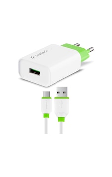 Soultech Sc112b 2a 10w Lightning Kablolu Şarj Aleti Set - Soultech Sc112b 2a 10w Lightning Kablolu Şarj Aleti Set -