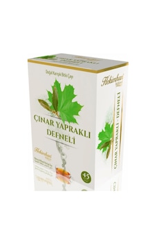 Hekimhan Bitkisel Çınar Yapraklı Defneli Doğal Karışık Bitki Süzen Poşet Çay 45'li Hekimhan Bitkisel Çınar Yapraklı Defneli Doğal Karışık Bitki Süzen Poşet Çay 45'li