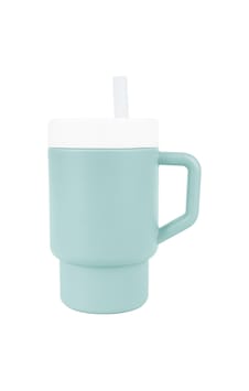 Pandish Mugley Tek Kulplu Kapaklı Pipetli Silikon Alıştırma Bardağı - Mint Yeşili Pandish Mugley Tek Kulplu Kapaklı Pipetli Silikon Alıştırma Bardağı - Mint Yeşili