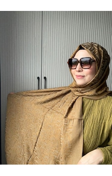 Noura Scarf Elisa Şal Bal Köpüğü Çok Renkli