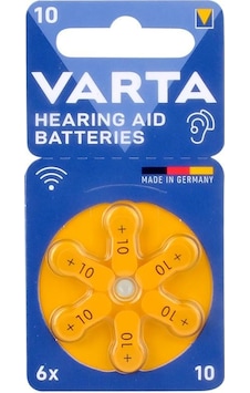 Varta 10 Kulaklık Pili 6lı Blister Varta 10 Kulaklık Pili 6lı Blister