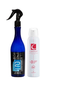 Kuaf Keratinli Fön Suyu Sıvı Saç Kremi 400 Ml + Caldion Deodorant Kuaf Keratinli Fön Suyu Sıvı Saç Kremi 400 Ml + Caldion Deodorant