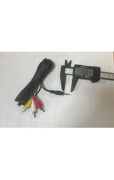 Bolsat Discman Kablosu Receıver 3.5 Jak + Tos 15mm Kısa Bolsat Discman Kablosu Receıver 3.5 Jak + Tos 15mm Kısa