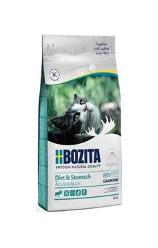 Bozita Sensitive Diet Stomach Tahılsız Geyik Etli Yetişkin Kedi Maması 10 KG